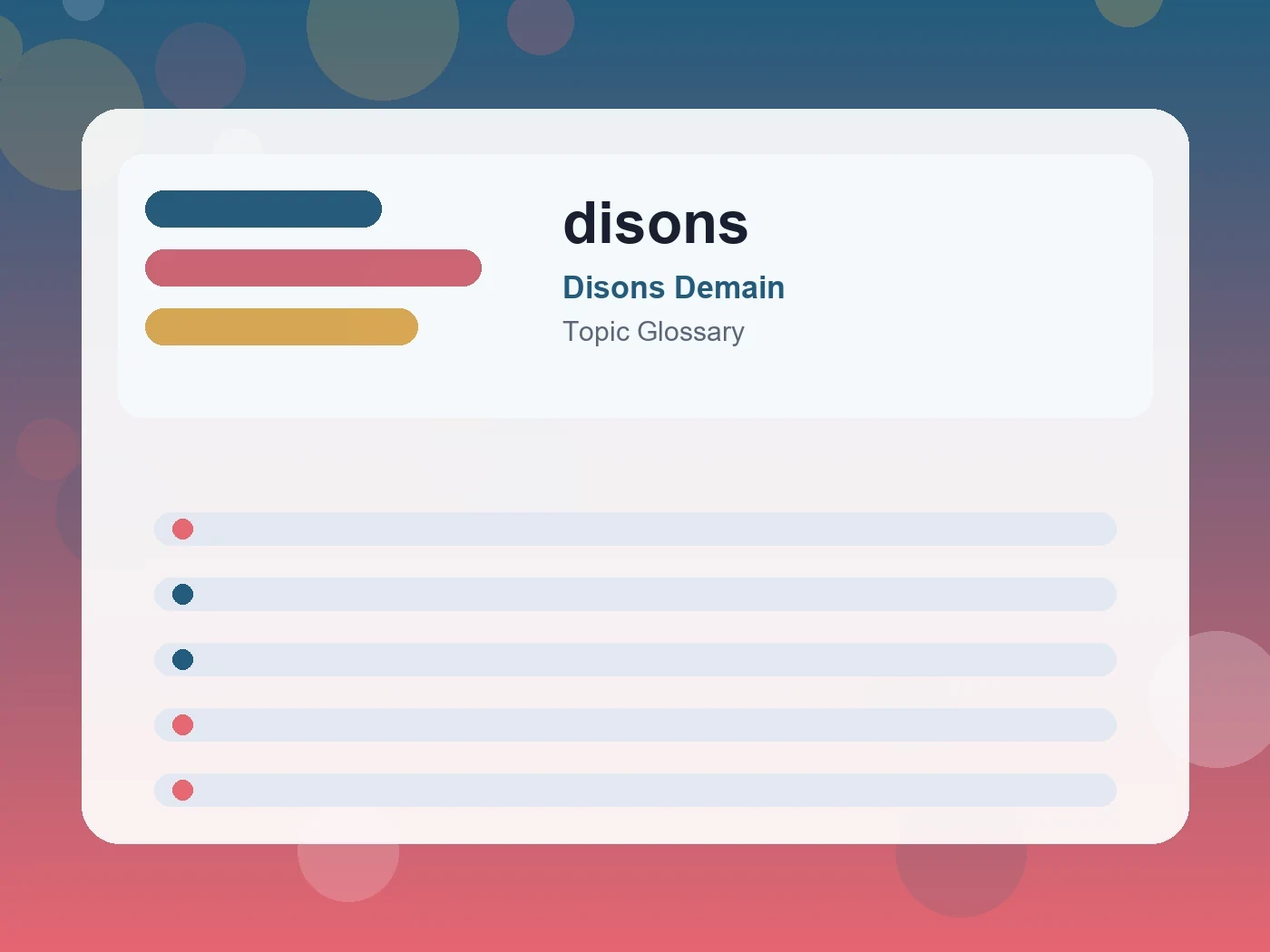 Disons Demain disons guide visual