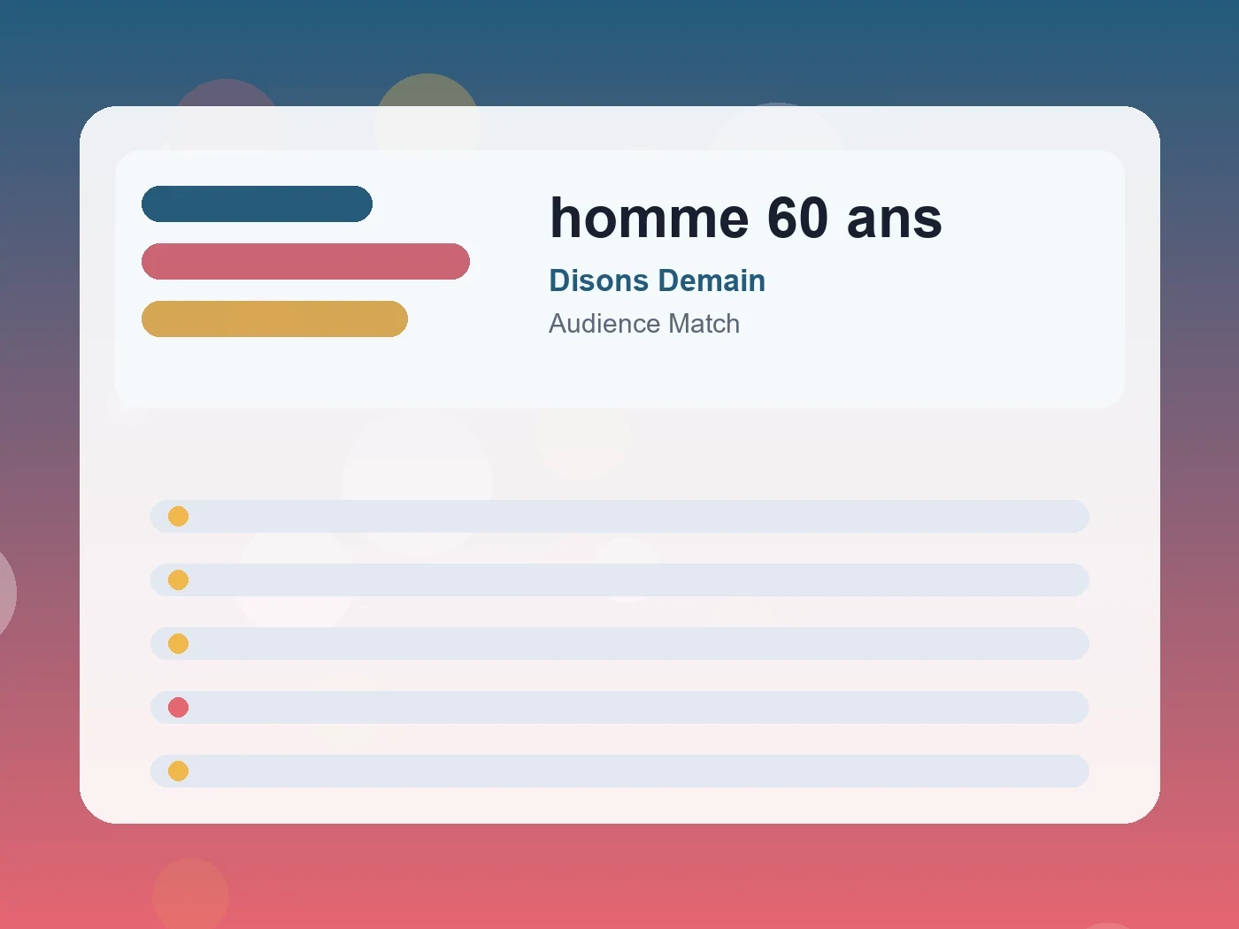 Disons Demain homme 60 ans guide visual